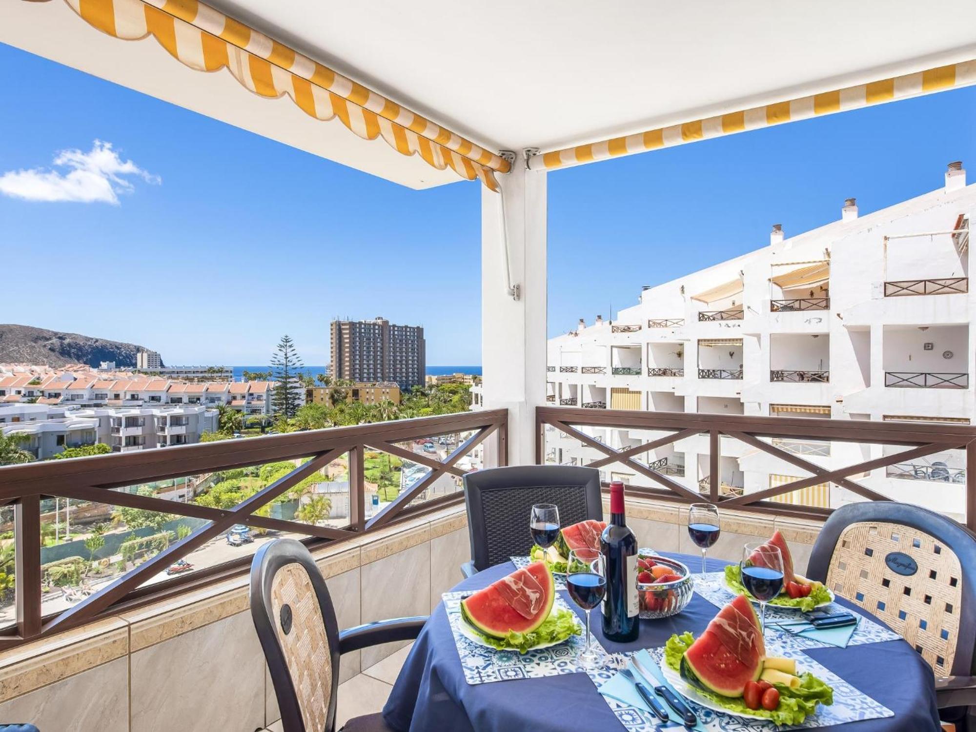228 Chic Studio 'San Marino' Spectacular Terrace Los Cristianos  Exterior foto